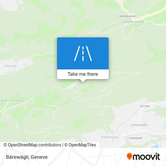 Bärewägli map