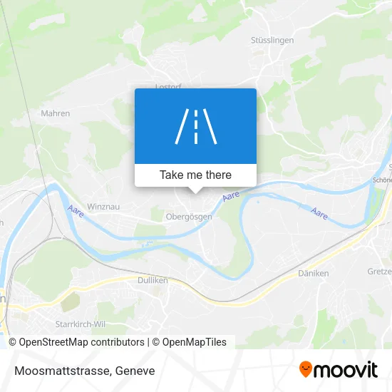 Moosmattstrasse map