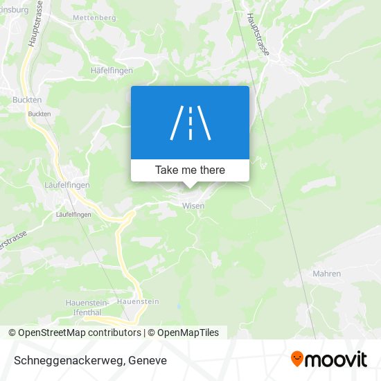Schneggenackerweg map