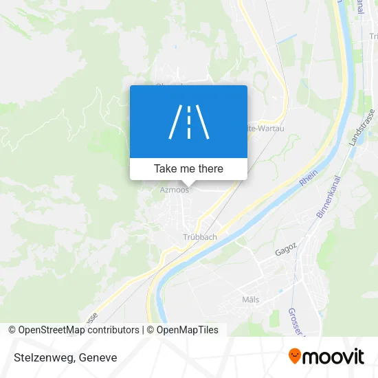 Stelzenweg map