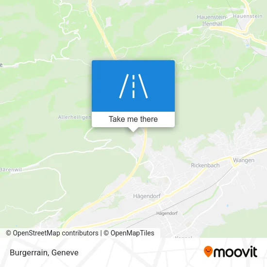 Burgerrain map