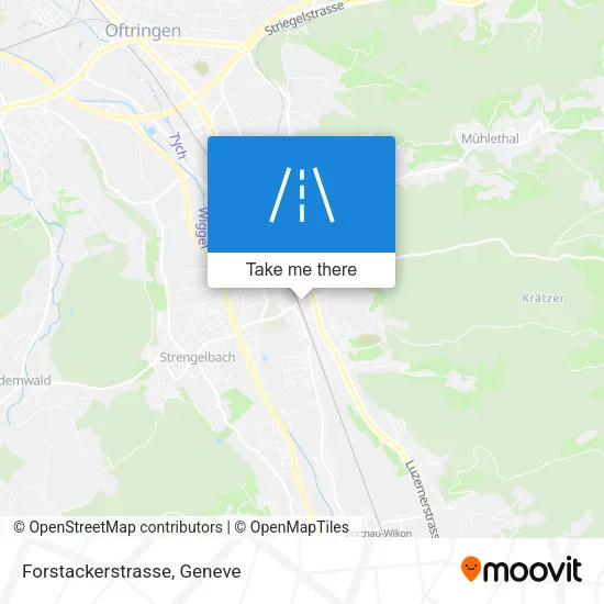 Forstackerstrasse map
