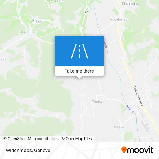 Widenmoos map