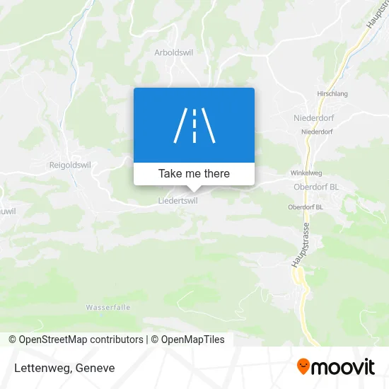 Lettenweg map