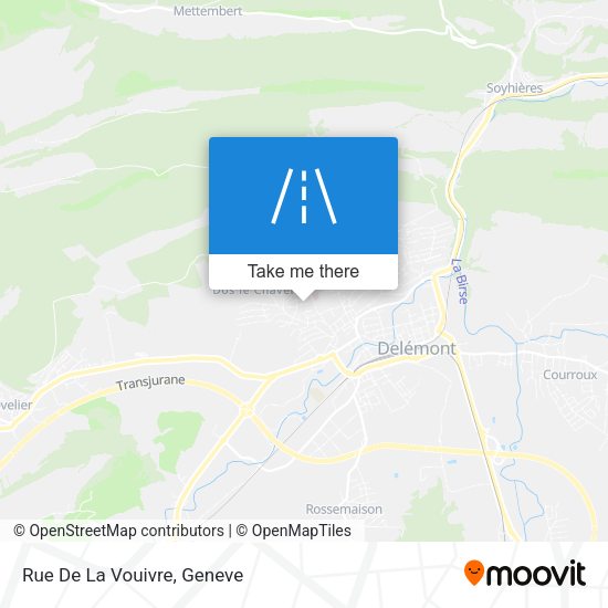 Rue De La Vouivre map