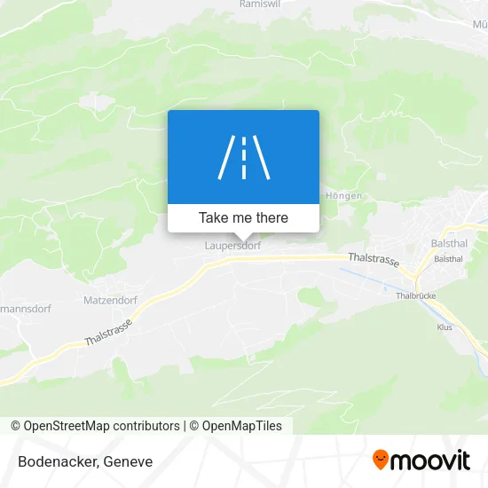 Bodenacker map