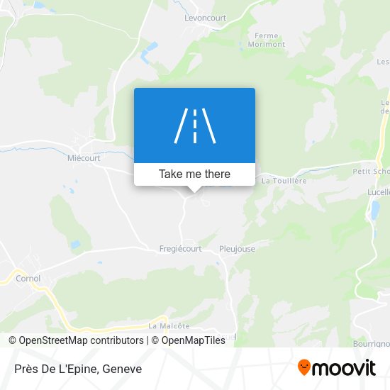 Près De L'Epine map