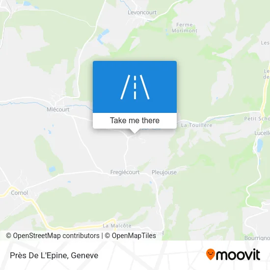 Près De L'Epine map