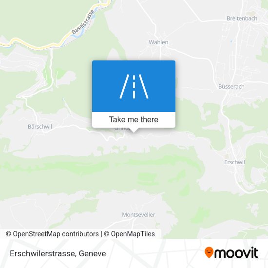 Erschwilerstrasse map
