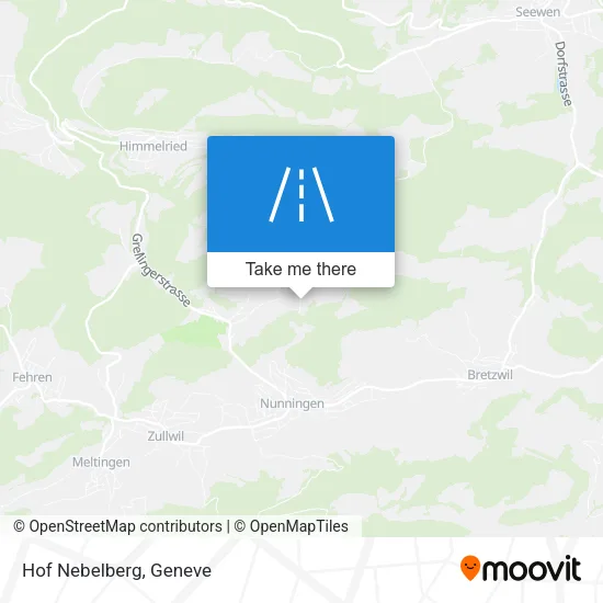 Hof Nebelberg map