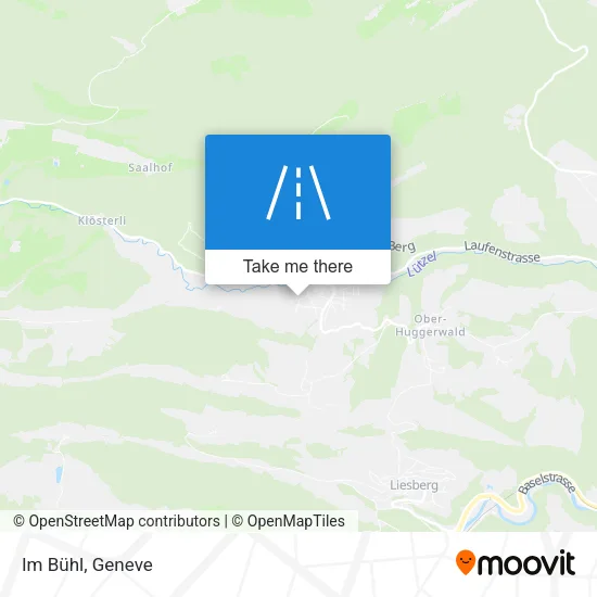 Im Bühl map