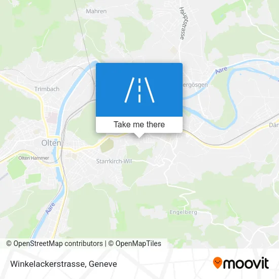 Winkelackerstrasse map