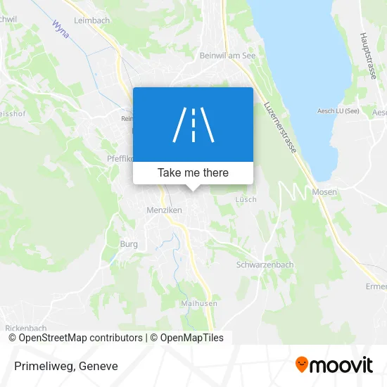 Primeliweg map