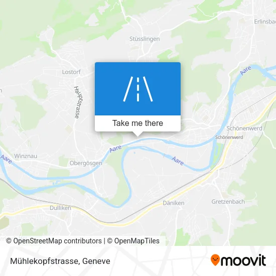 Mühlekopfstrasse map