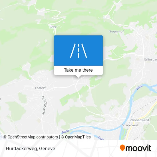 Hurdackerweg map
