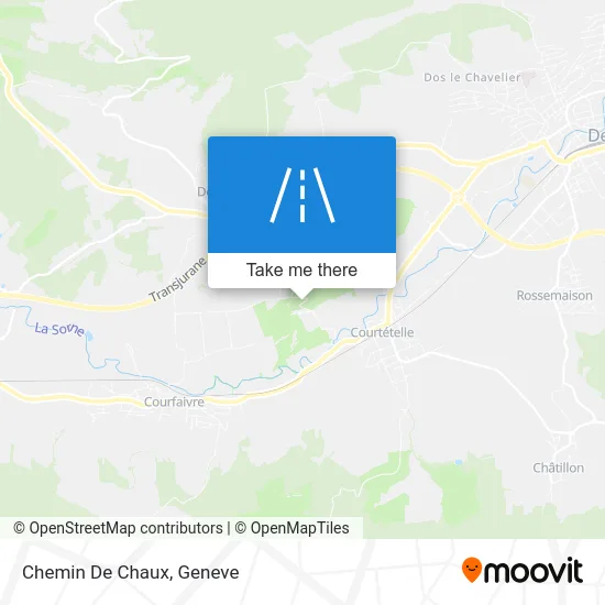 Chemin De Chaux map