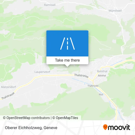 Oberer Eichholzweg map