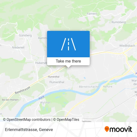 Erlenmattstrasse map