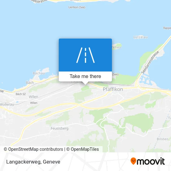 Langackerweg map