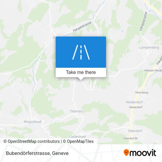 Bubendörferstrasse map