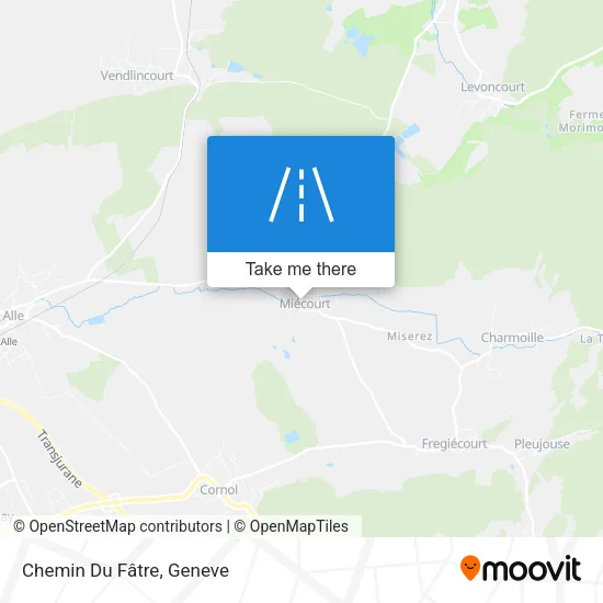 Chemin Du Fâtre map