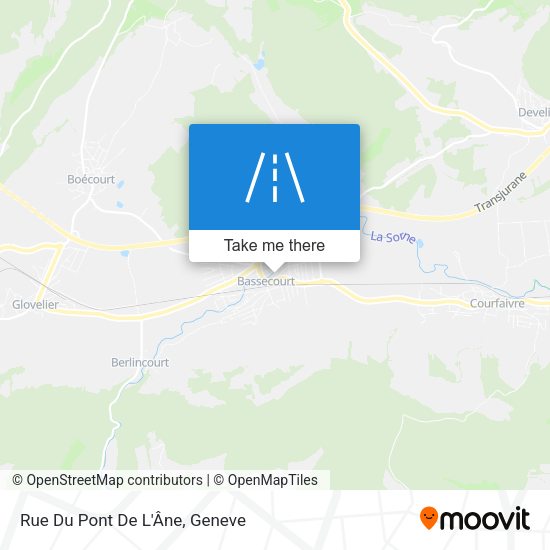 Rue Du Pont De L'Âne map