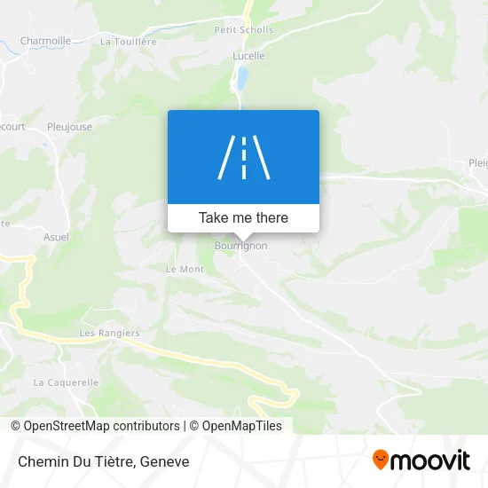 Chemin Du Tiètre map