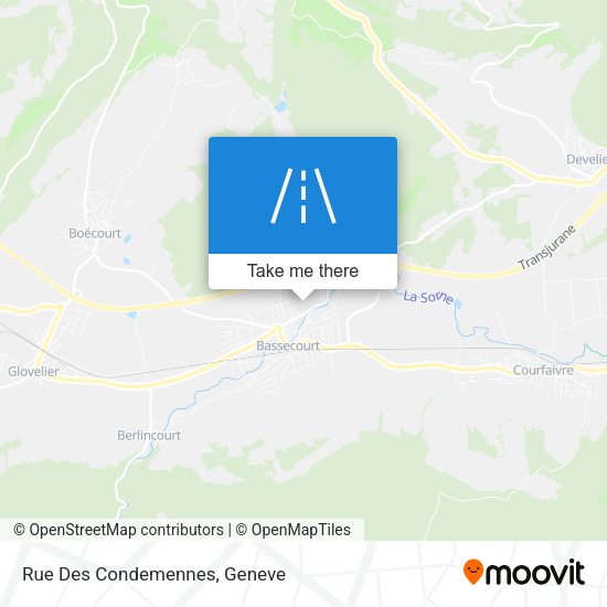 Rue Des Condemennes map