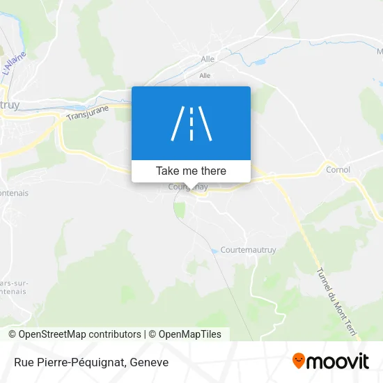 Rue Pierre-Péquignat plan