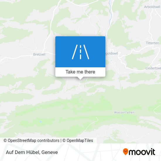 Auf Dem Hübel map
