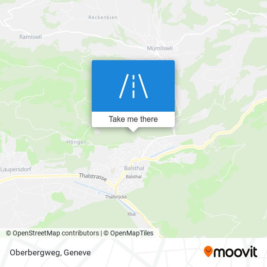 Oberbergweg plan