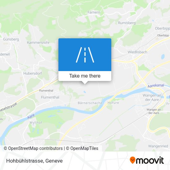 Hohbühlstrasse map