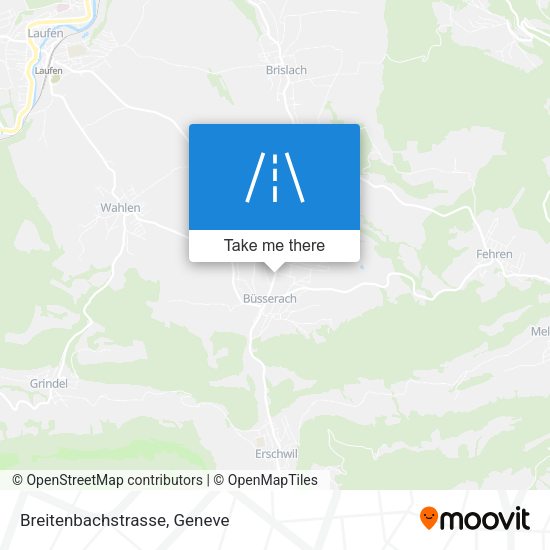 Breitenbachstrasse map