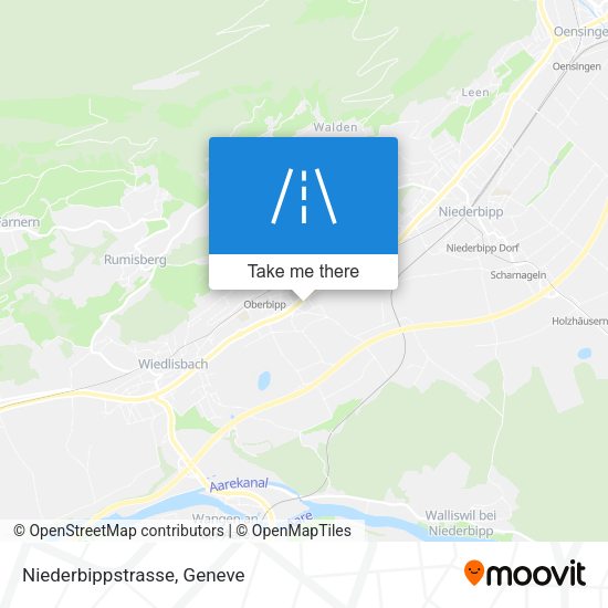 Niederbippstrasse map