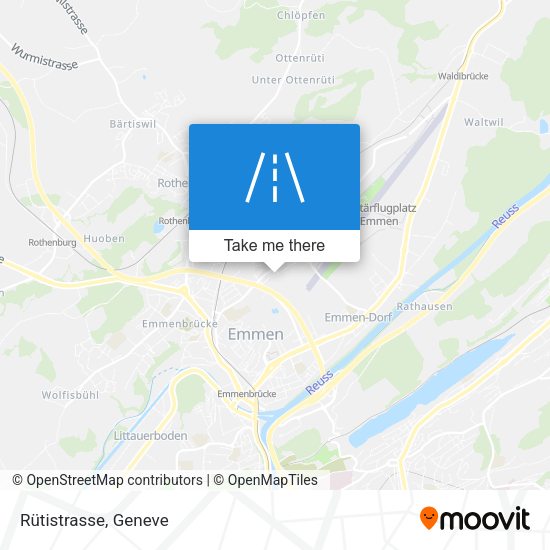 Rütistrasse map