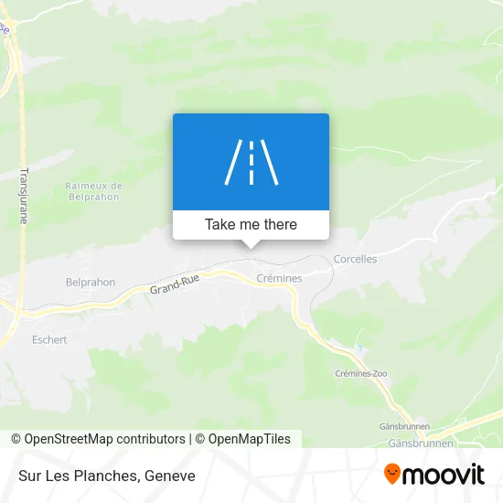 Sur Les Planches map