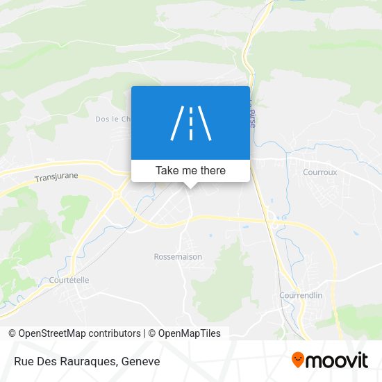 Rue Des Rauraques map