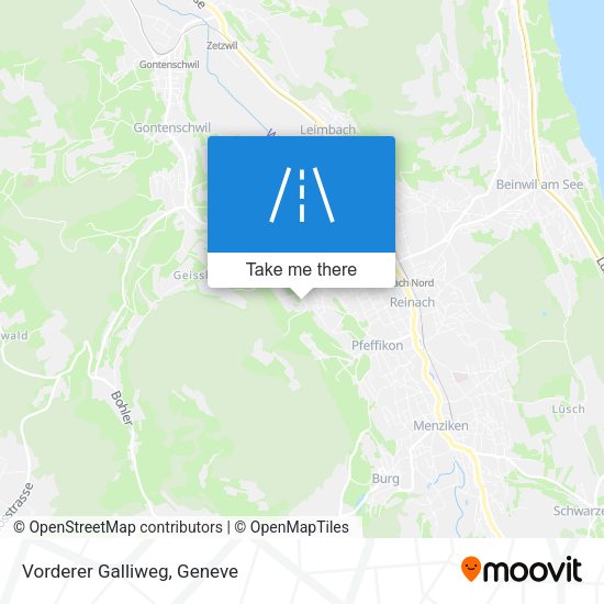 Vorderer Galliweg map