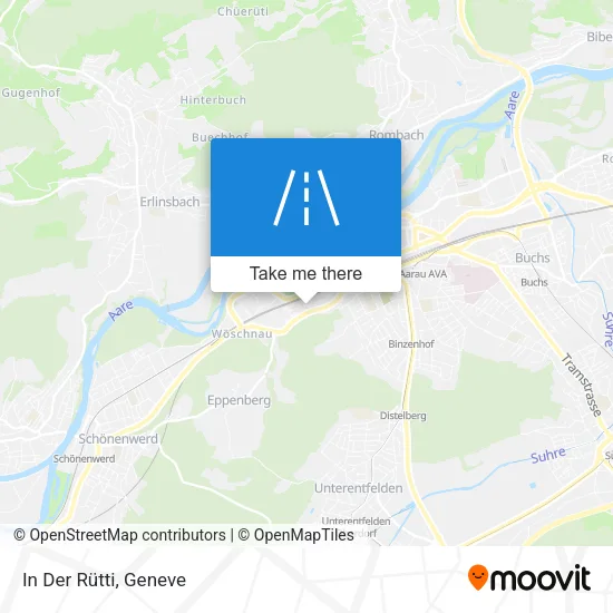 In Der Rütti map