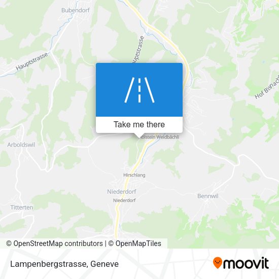Lampenbergstrasse map