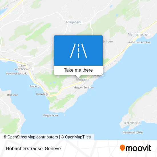Hobacherstrasse map
