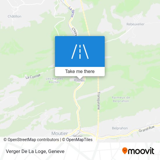 Verger De La Loge map