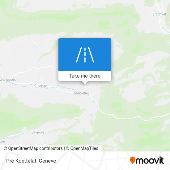 Pré Koettelat map