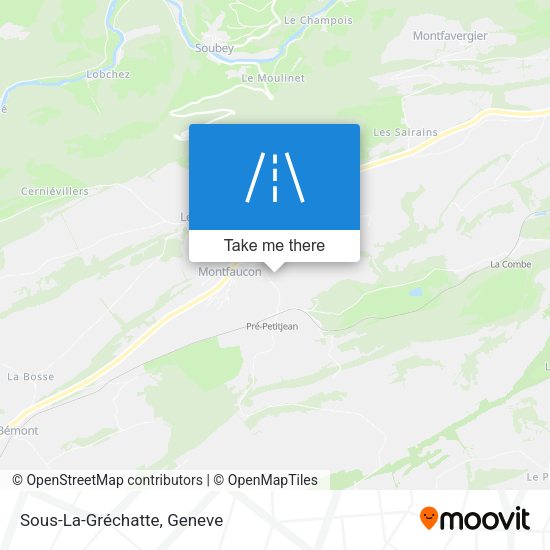 Sous-La-Gréchatte map