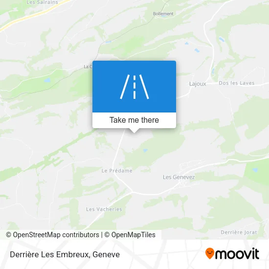Derrière Les Embreux map