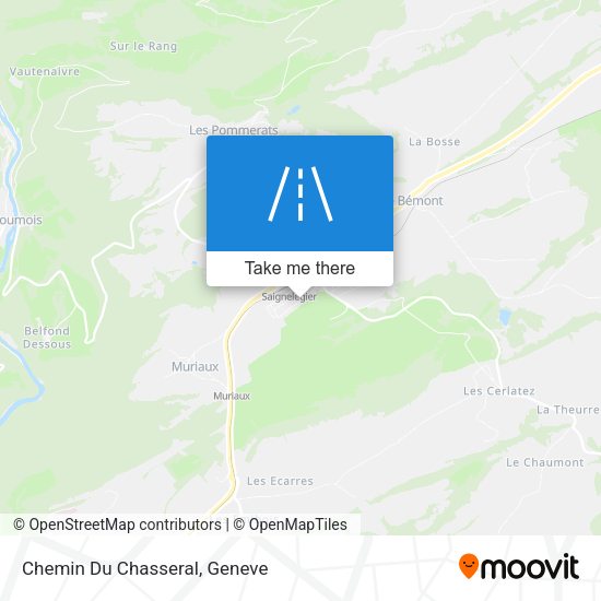 Chemin Du Chasseral map