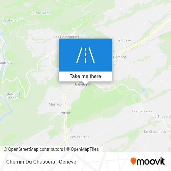Chemin Du Chasseral map
