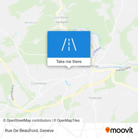 Rue De Beaufroid map