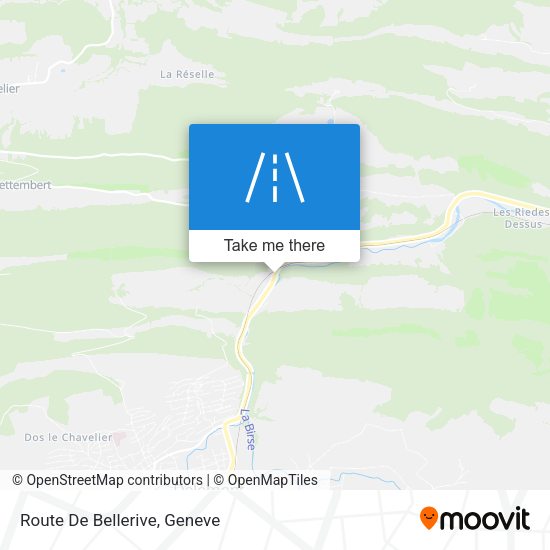 Route De Bellerive map