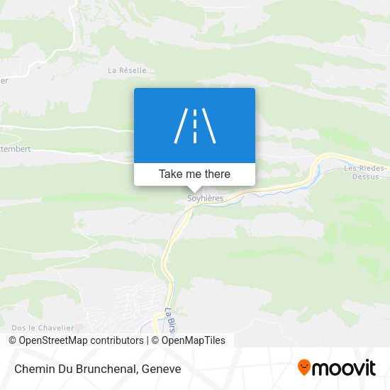Chemin Du Brunchenal map